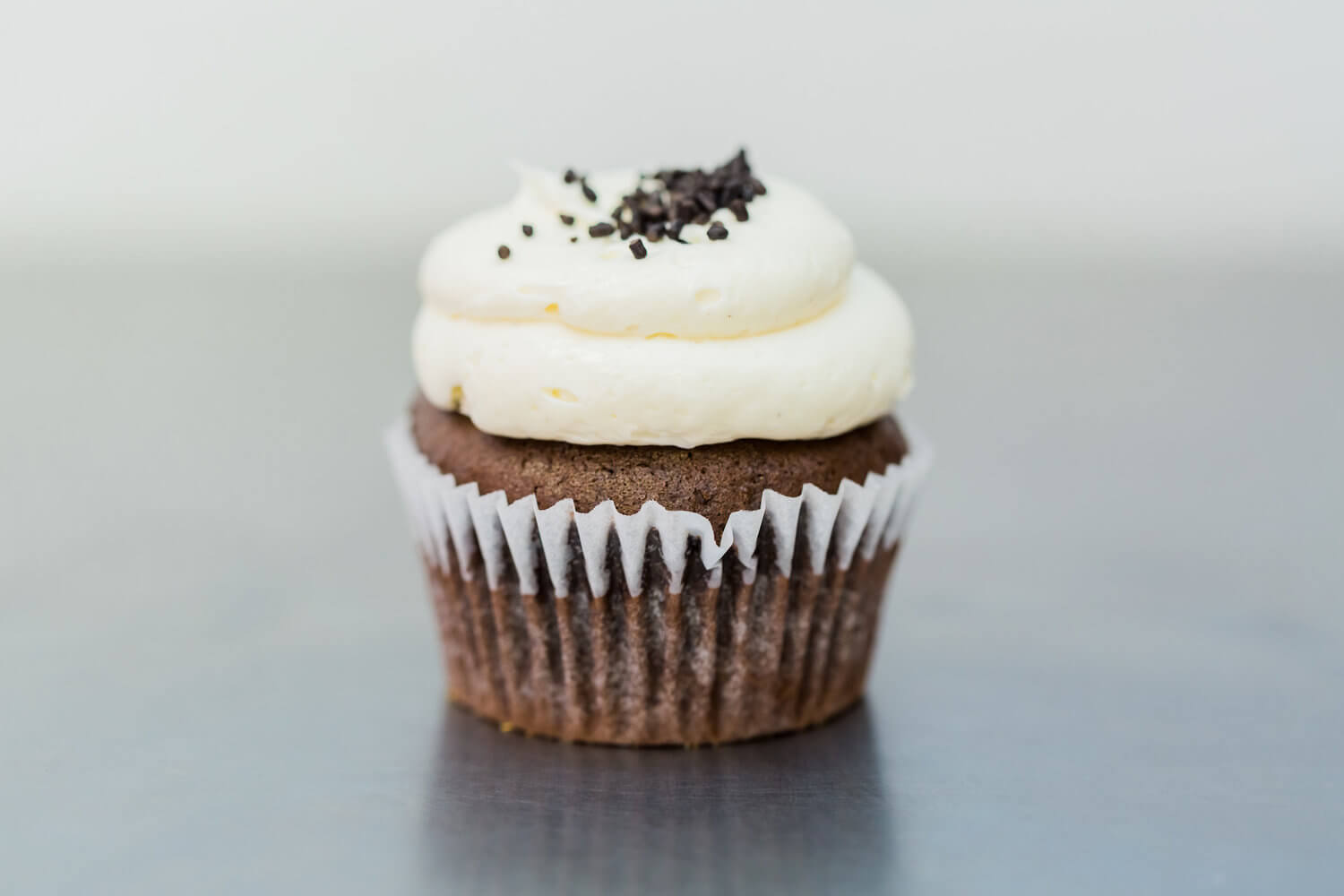 Black & White cupcake